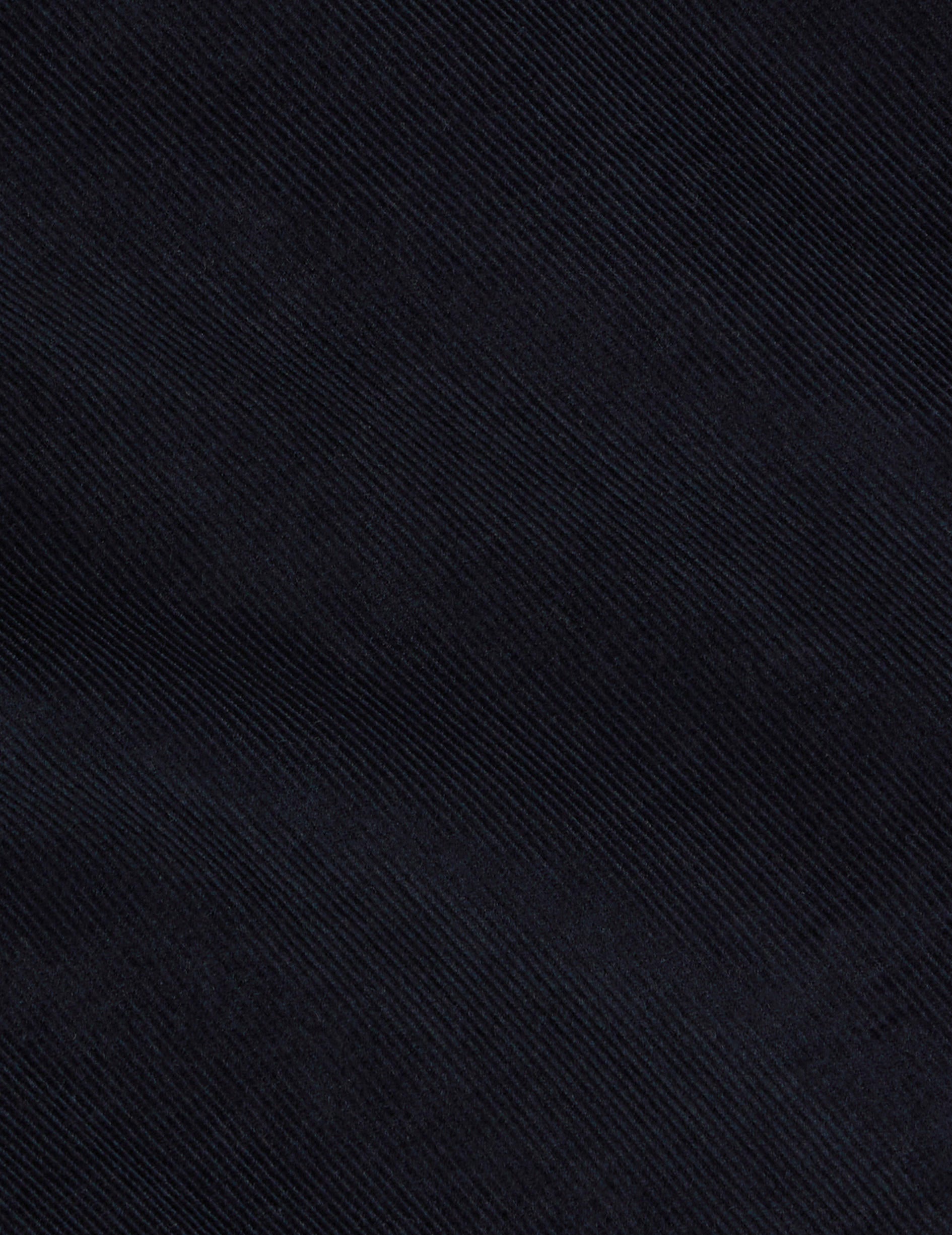 Navy blue Carl shirt - Velvet - Open straight Collar