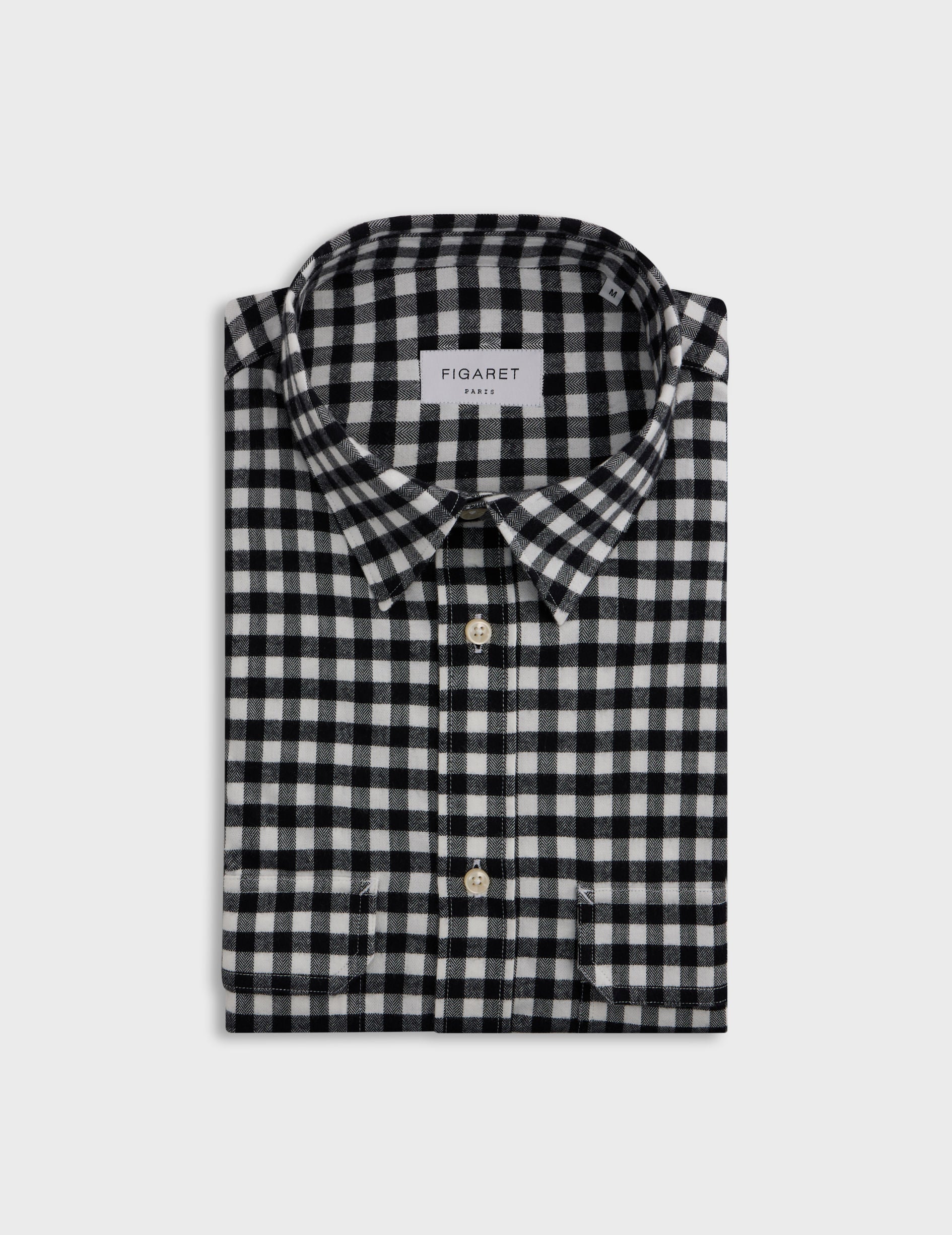 Black checked Florian shirt