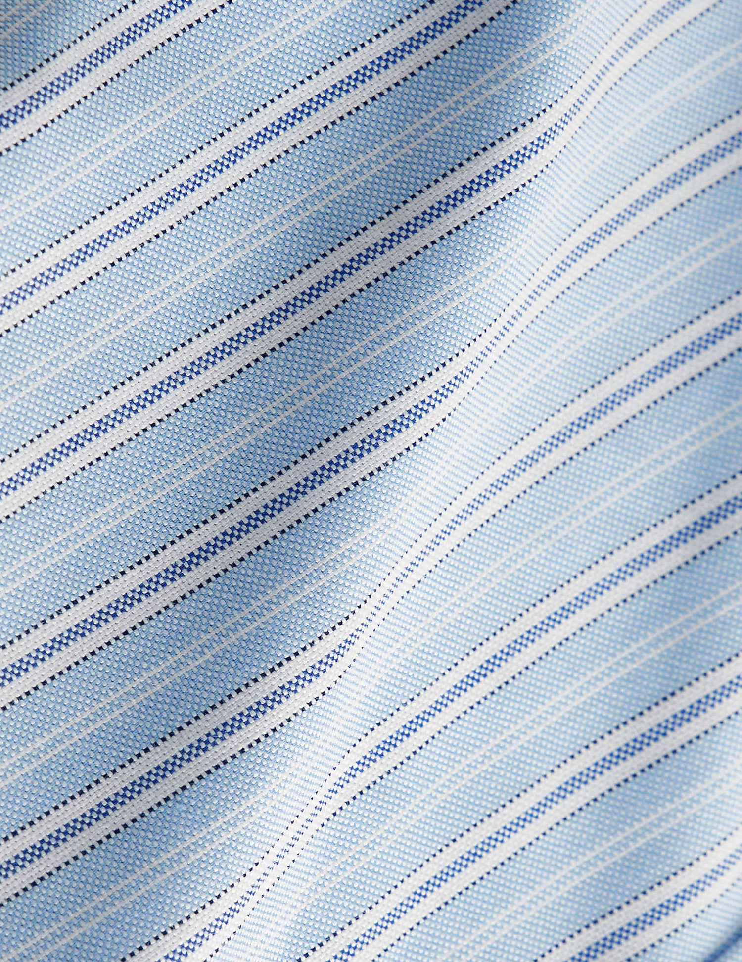 Blue striped Gabriel shirt - Oxford - American Collar#5