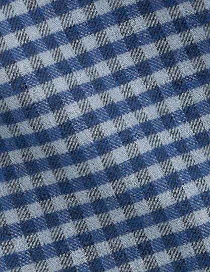 Blue checkedGaspard shirt