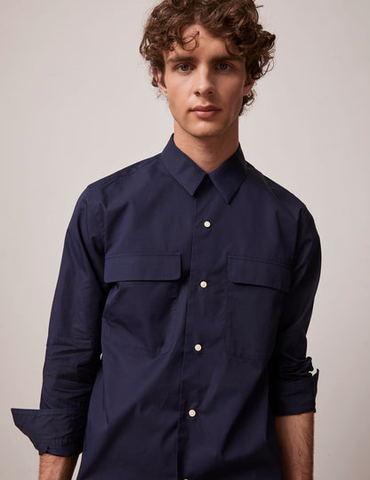 Navy blue Ivano shirt