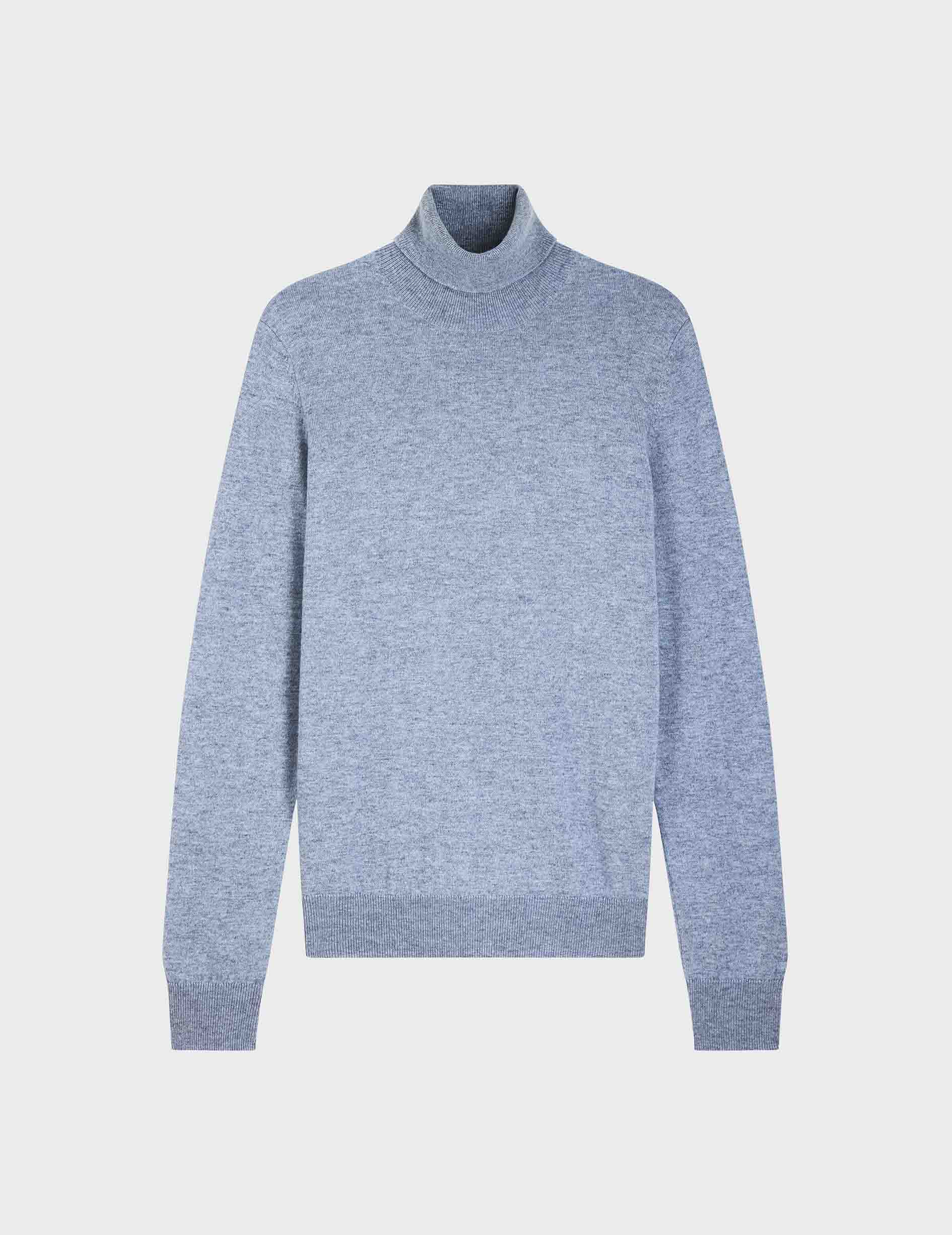 Giovani blue wool sweater