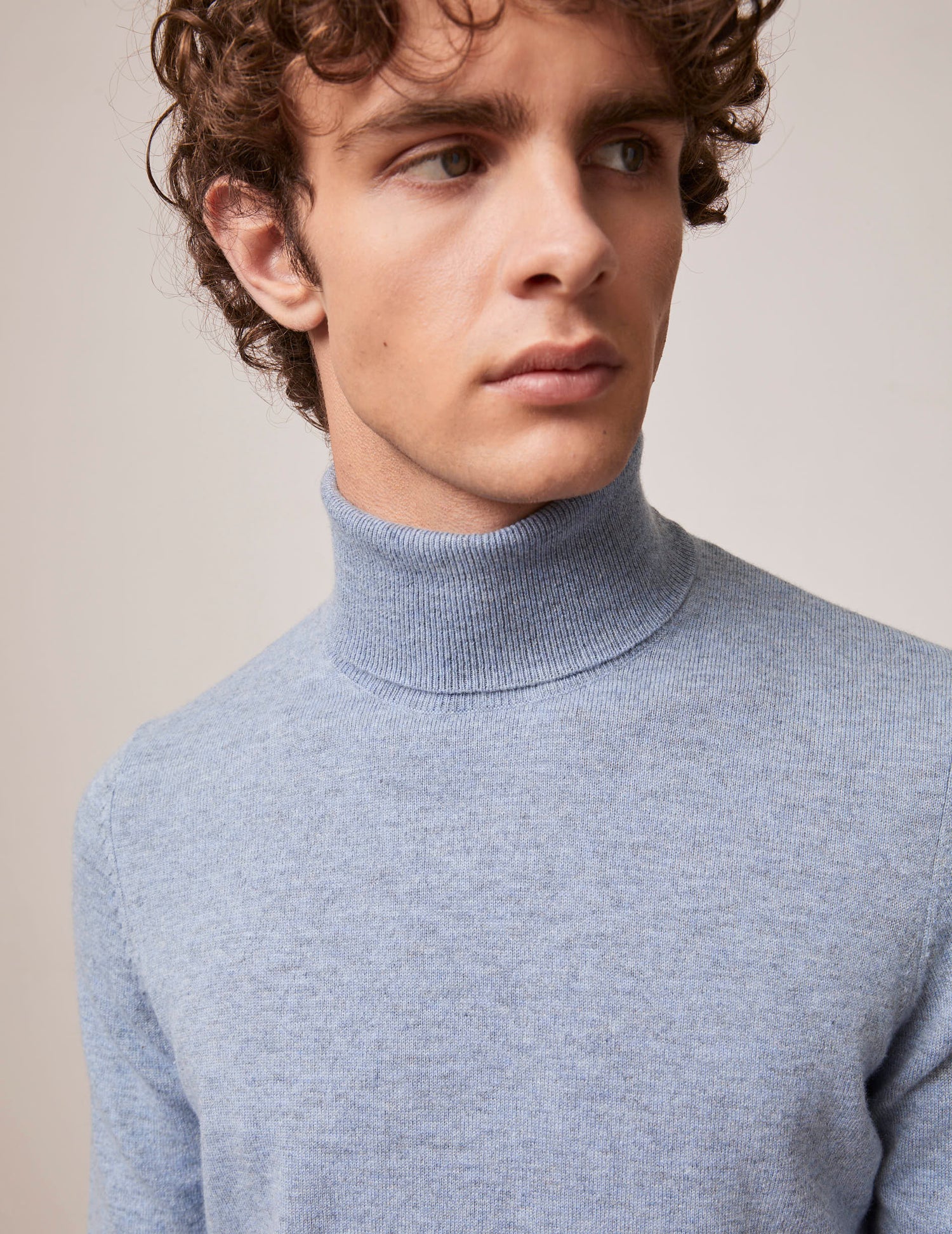 Giovani blue wool sweater