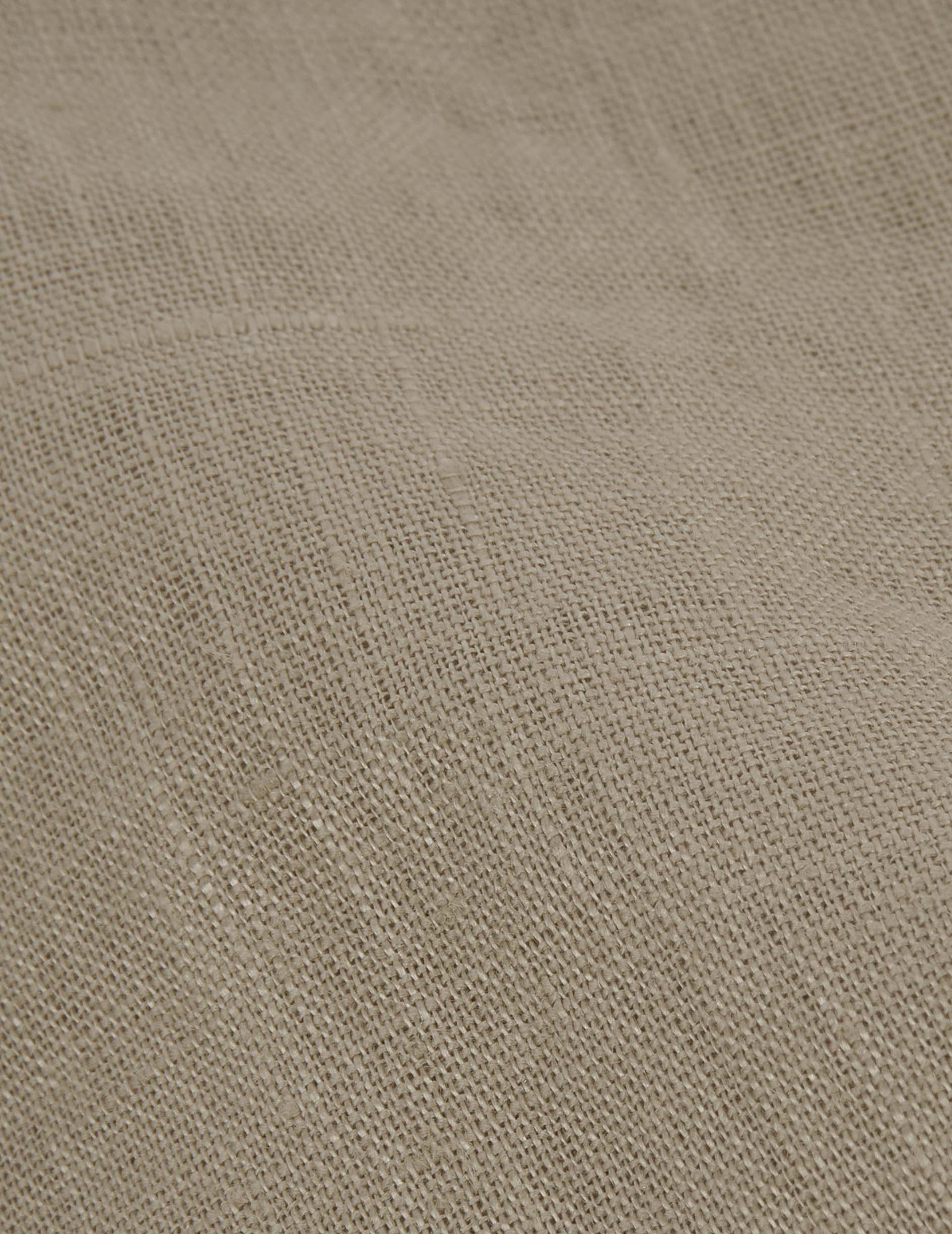 Kid's "Je t'aime" shirt in beige linen - Linen - Figaret Collar