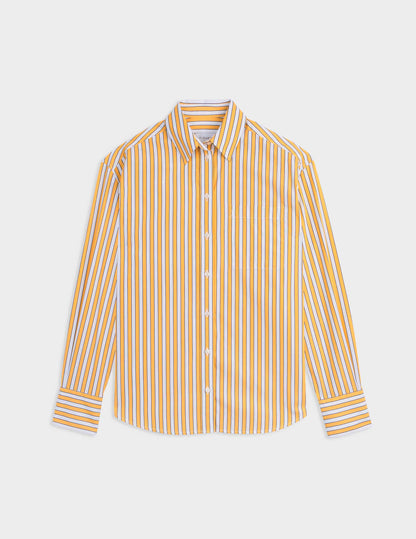 Yellow striped Charlotte shirt