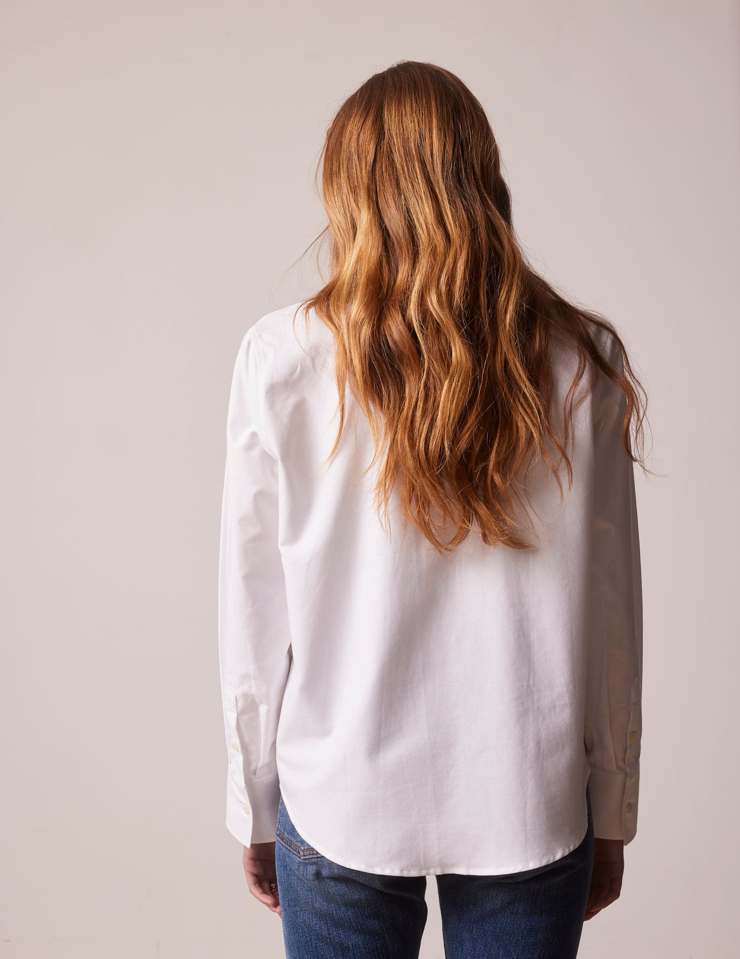 White Innah shirt - Oxford - Long Collar#2