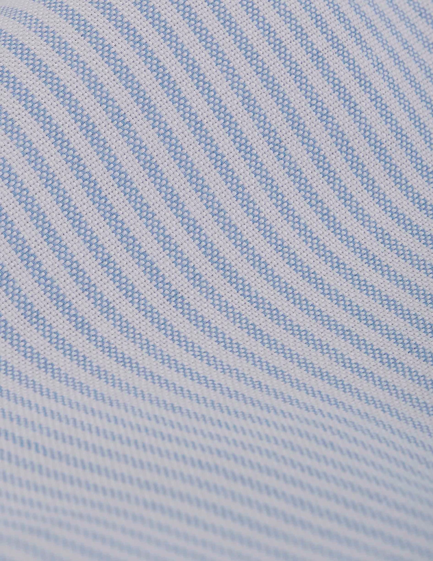 Blue striped Marion shirt - Oxford - Shirt Collar#4