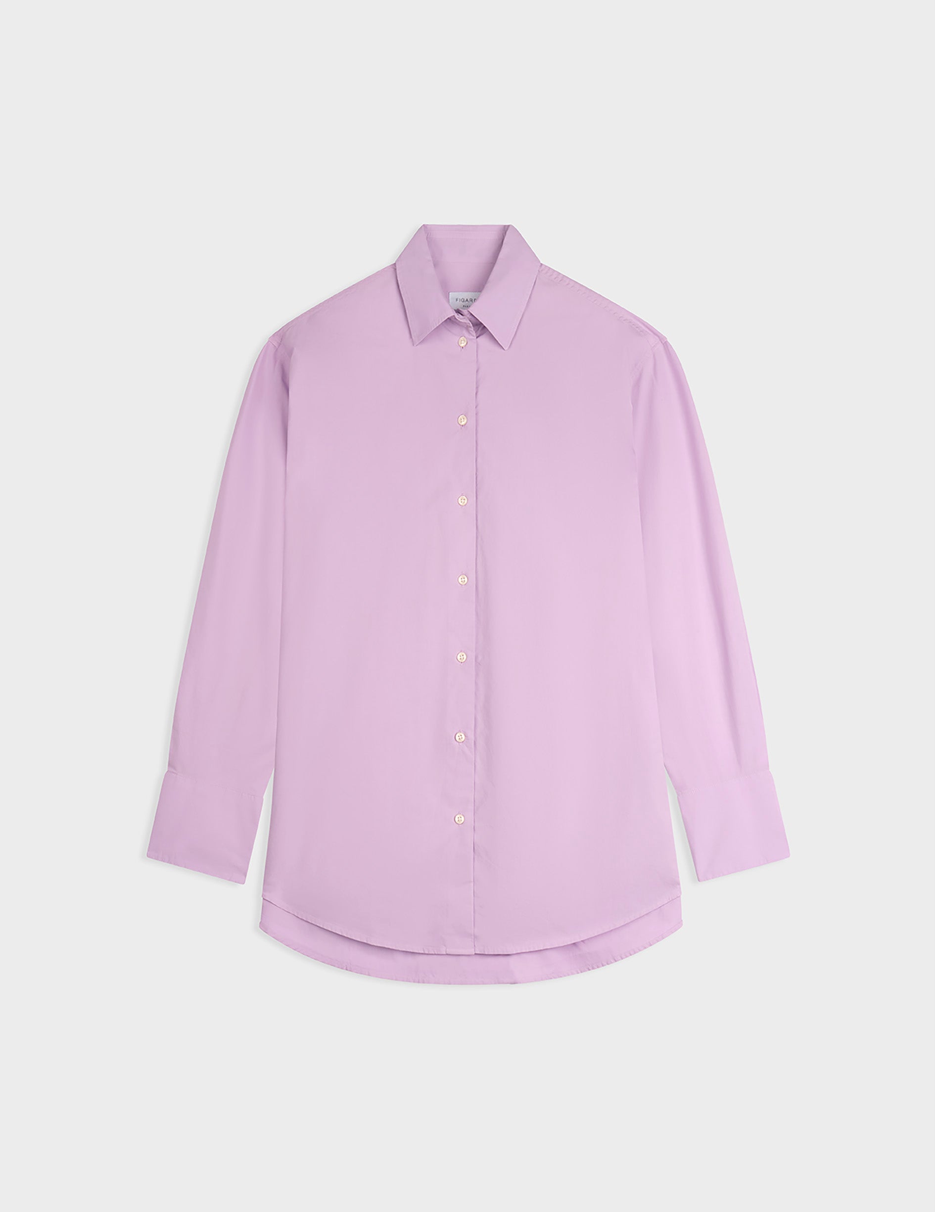 Oversized purple Mathilde shirt