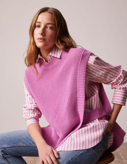 Pink cotton Ilonna vest