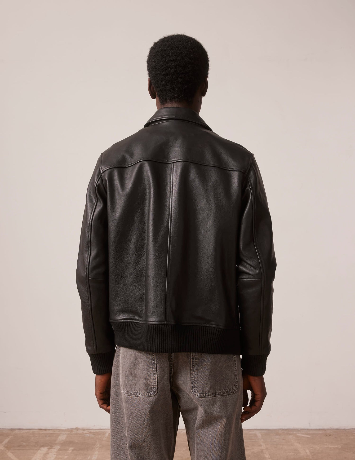 Black Loan leather jacket