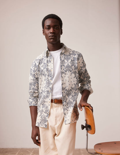 White print Antonin shirt