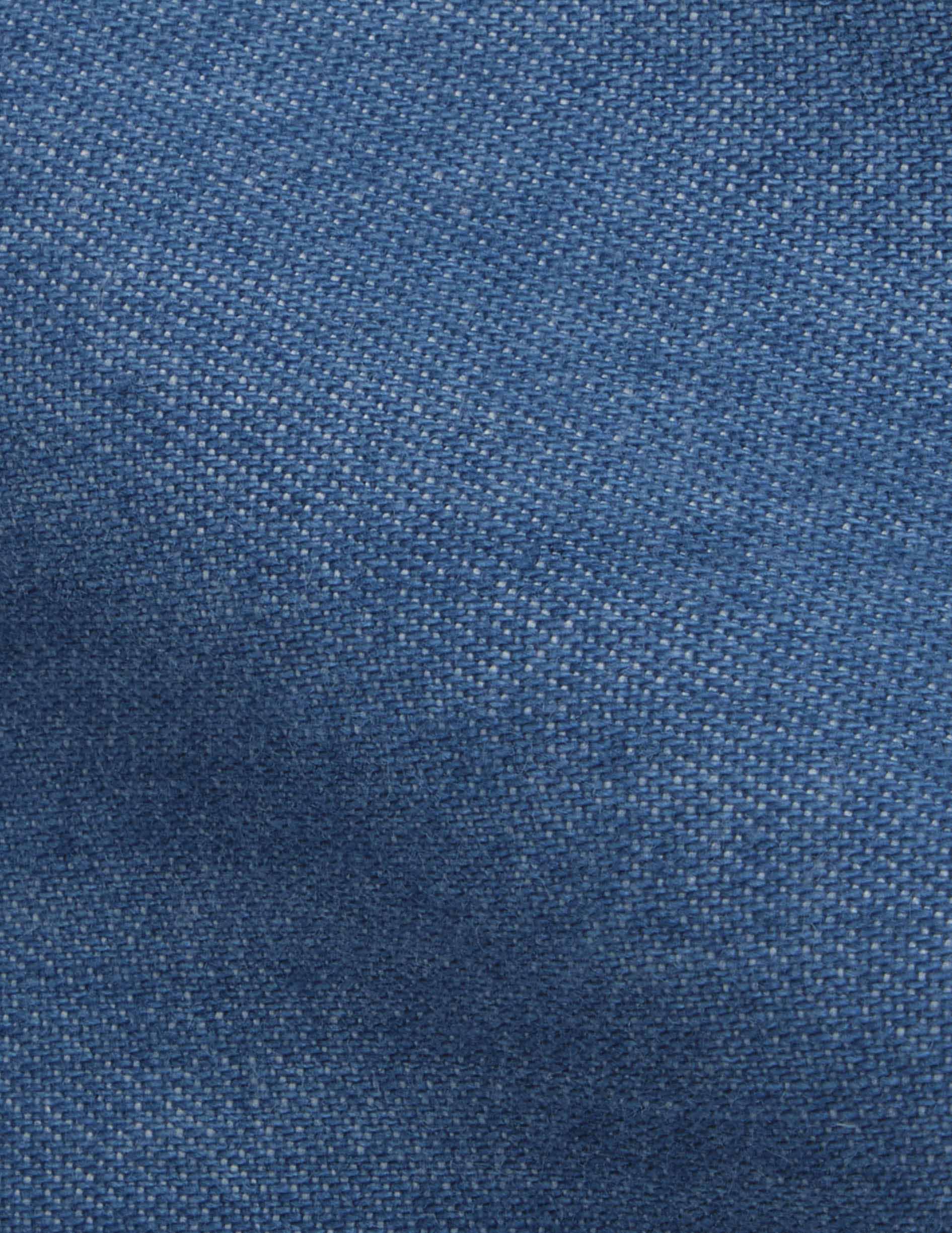 Blue denim Auguste shirt - Denim - Français Collar