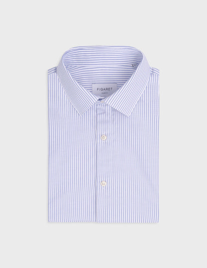 Blue striped Auguste shirt