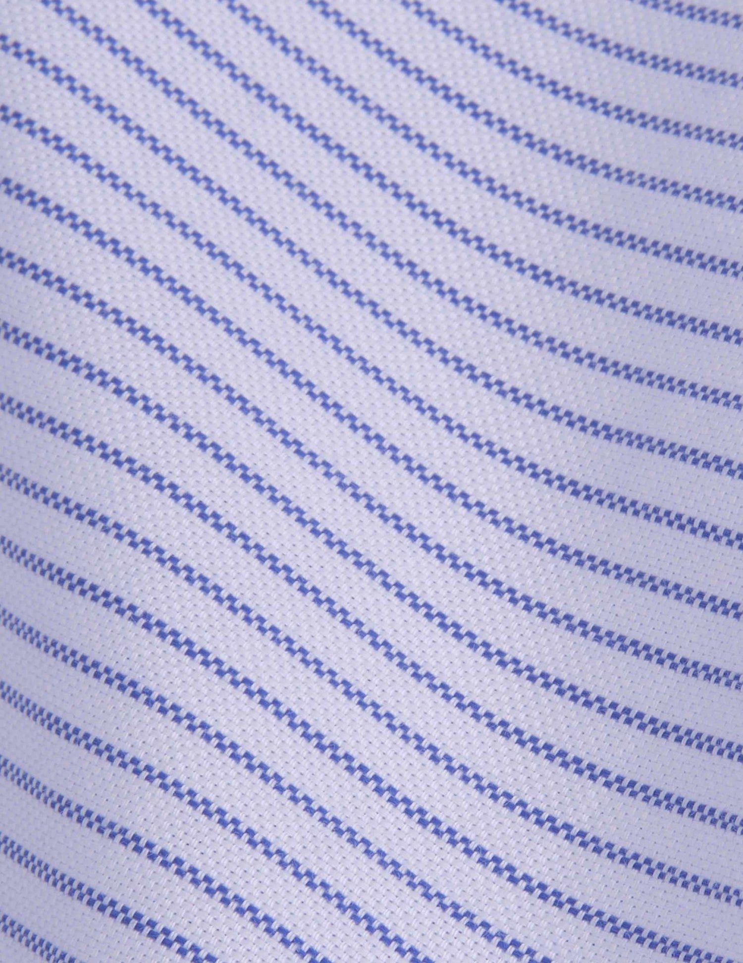 Blue striped Auguste shirt - Oxford - French Collar#4