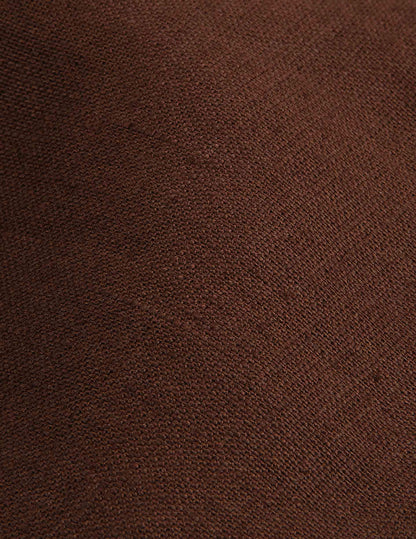 Brown linen Auguste shirt