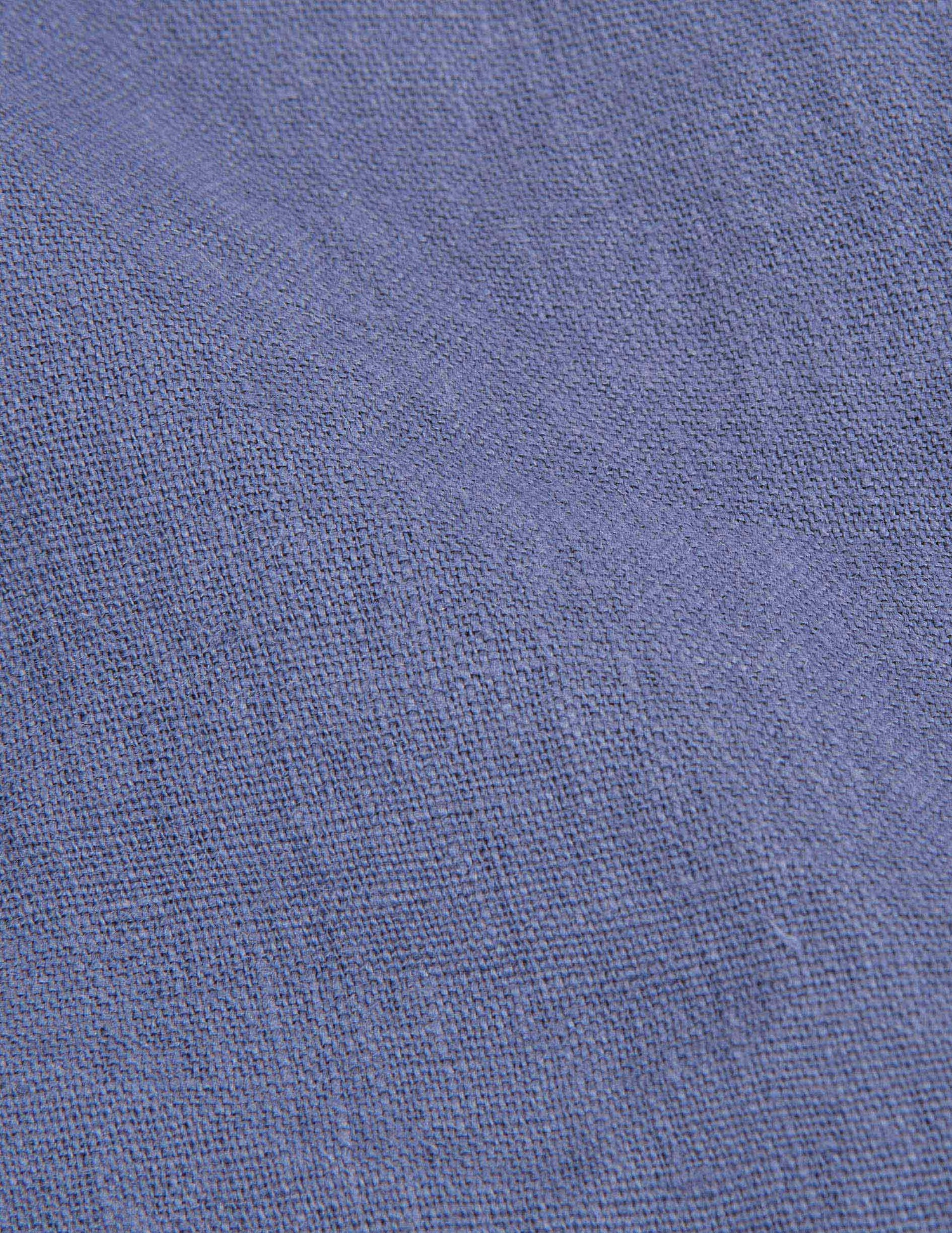 Blue linen Auguste shirt - Lin - Français Collar#4