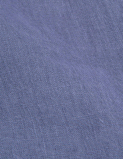 Blue linen Auguste shirt