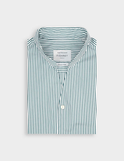 Striped green Carl Voyage shirt