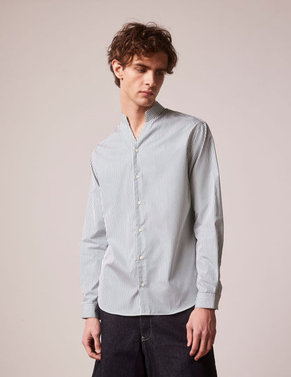 Striped green Carl Voyage shirt