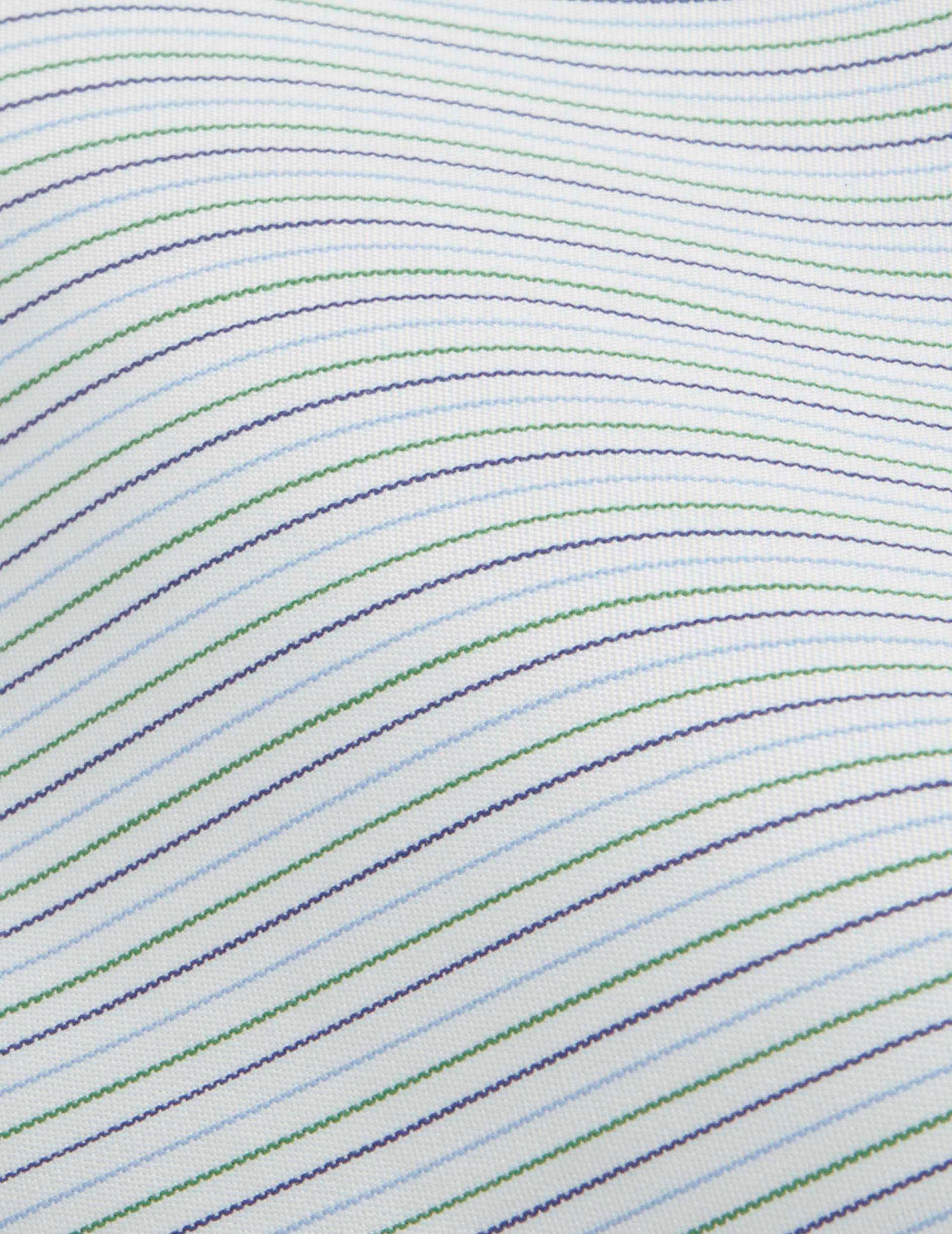 Classic green striped shirt - Poplin - Figaret Collar#2