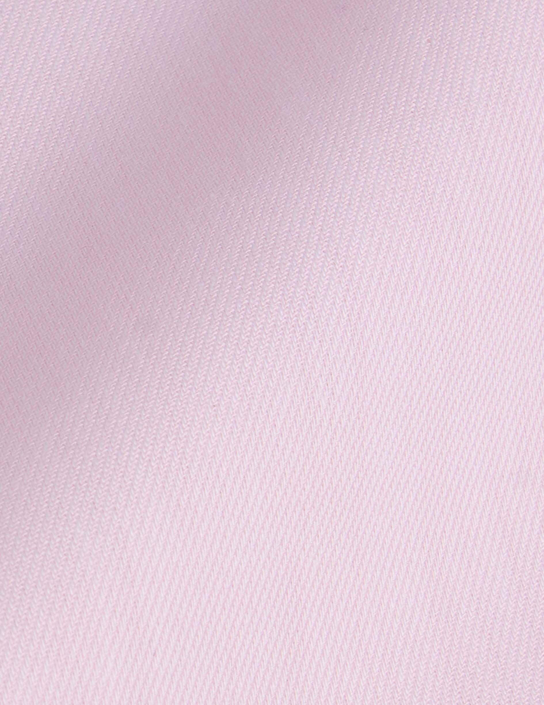 Pink classic  wrinkle-free shirt - Twill - Figaret Collar