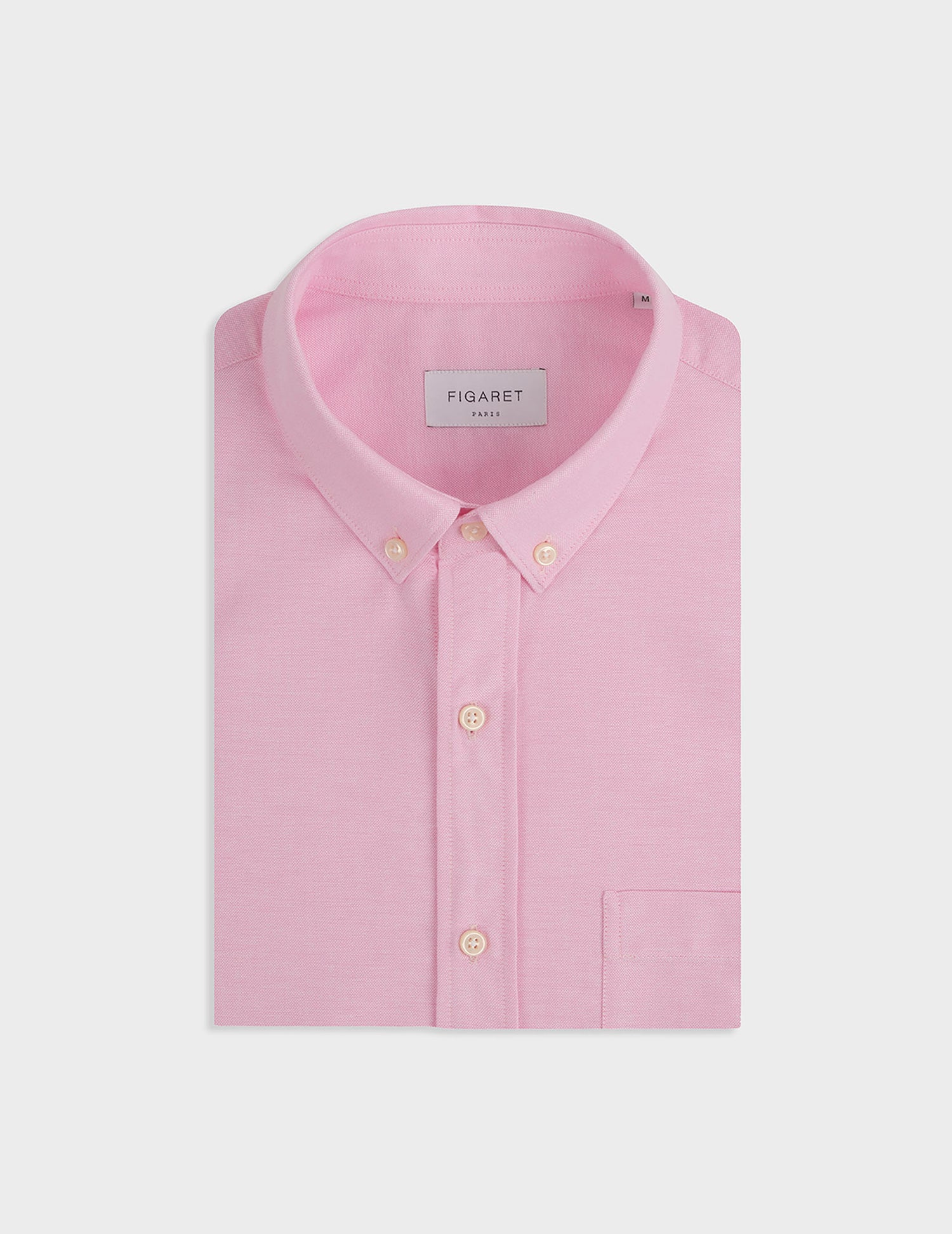 Pink Gabriel shirt - Oxford - Américain Collar#4