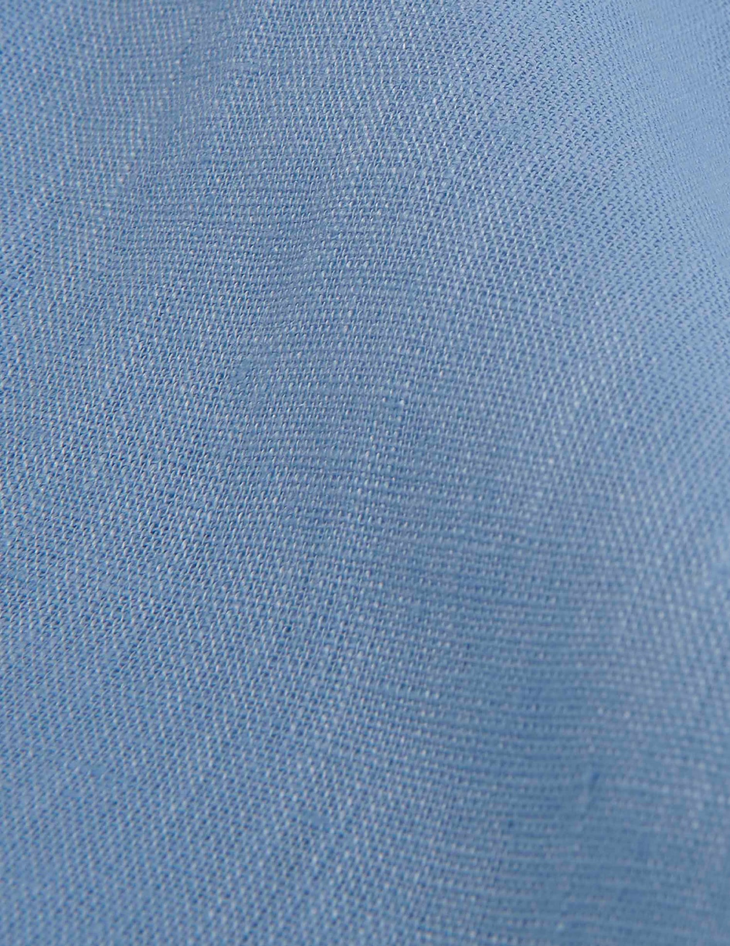 Blue linen Gabriel shirt - Lin - Américain Collar#4