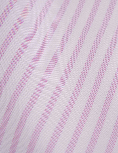 Pink striped Gaspard shirt