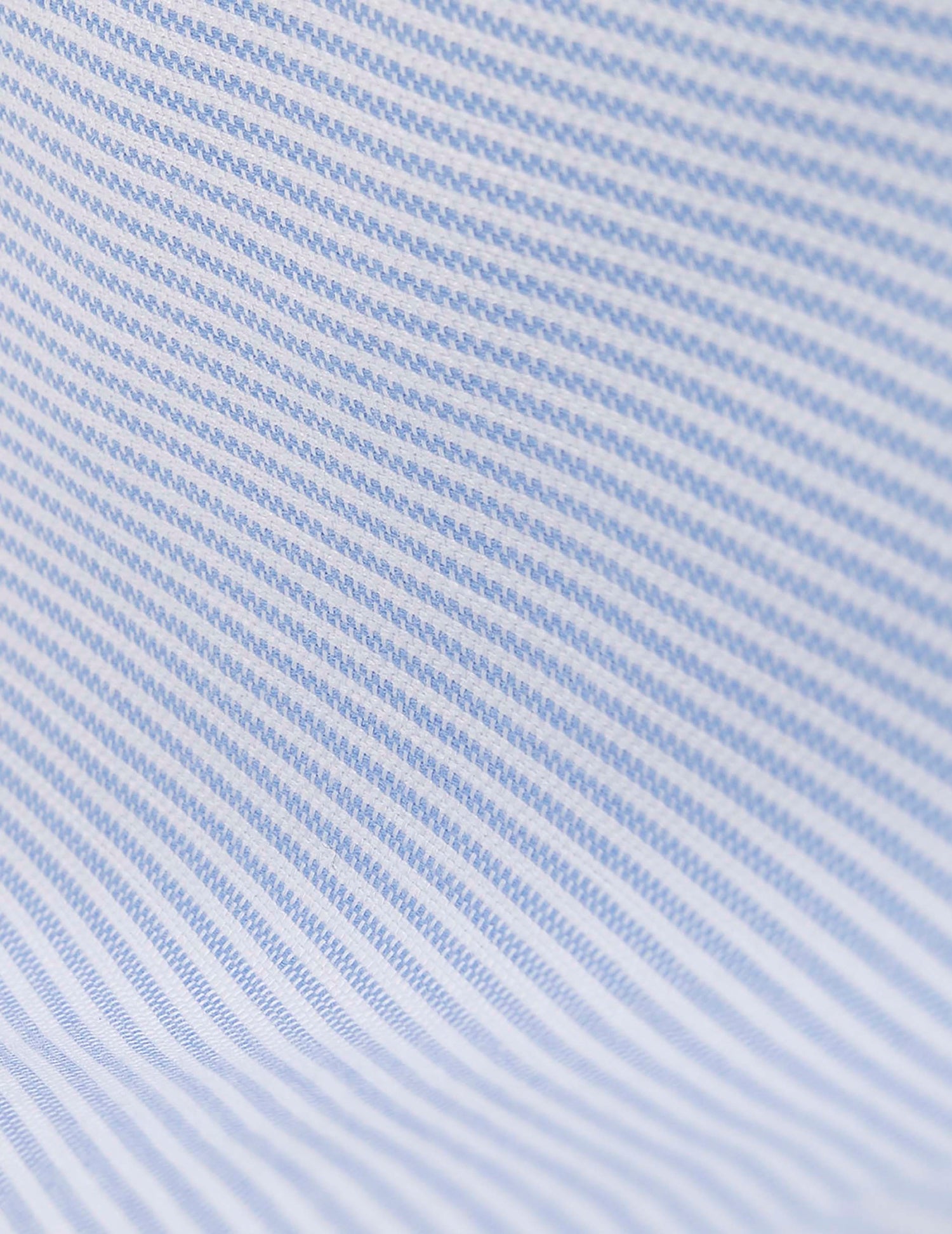 Blue striped Hilario popover shirt - Oxford - Officier Collar#4