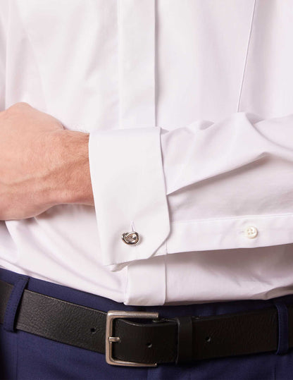 Silver sailor knot cufflinks