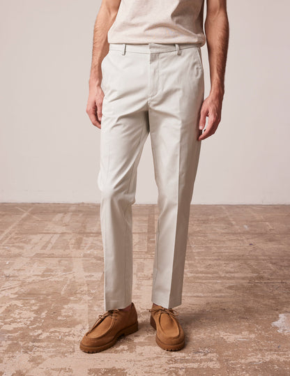 Blue twill Geofrey chinos