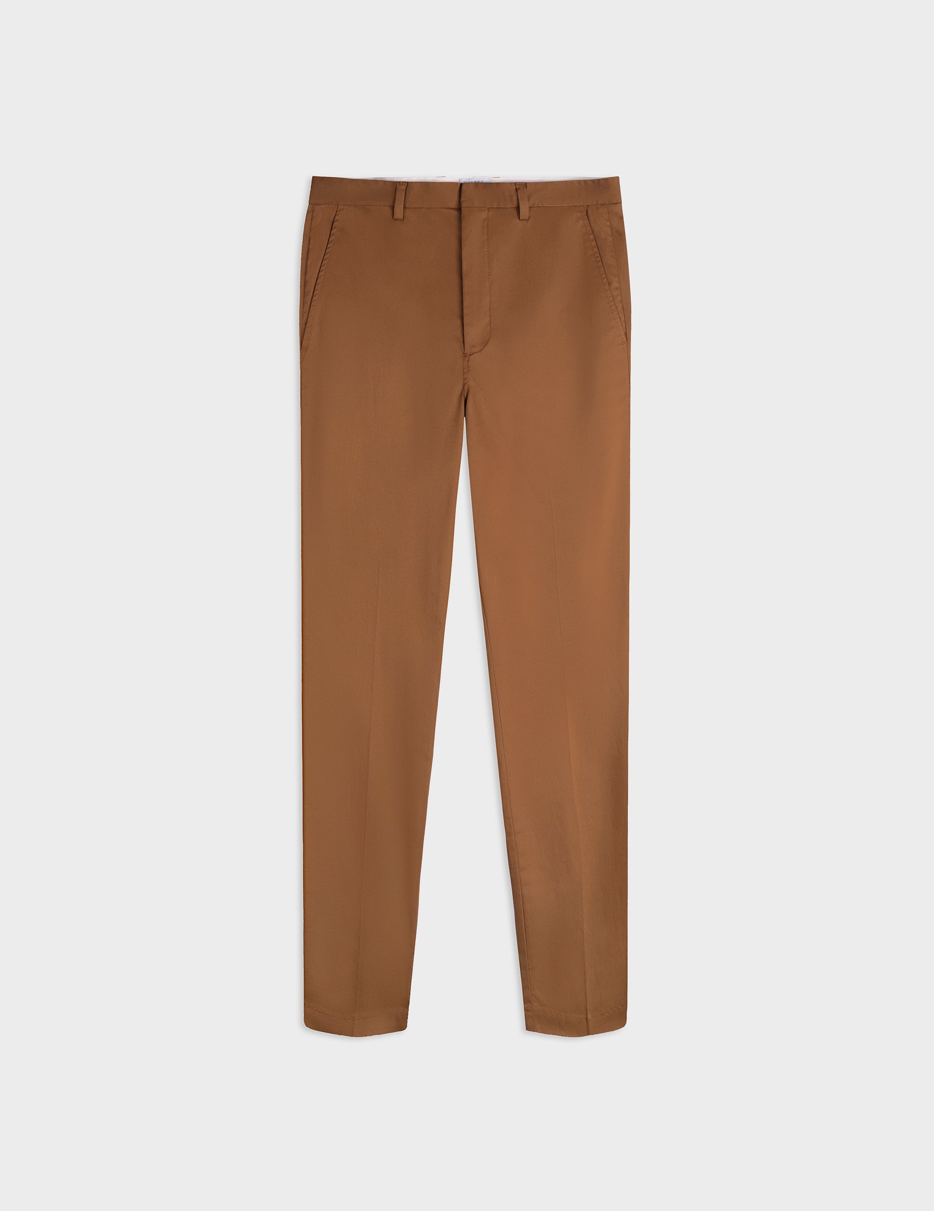 Brown twill Geofrey chinos