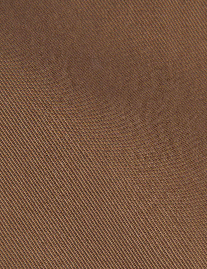 Brown twill Geofrey chinos