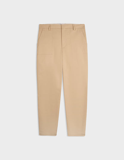 Beige cotton canvas Ignacio cargos
