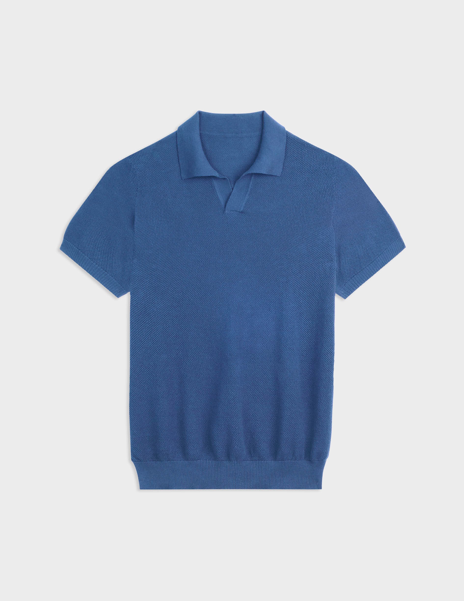 Blue cotton Lilian polo