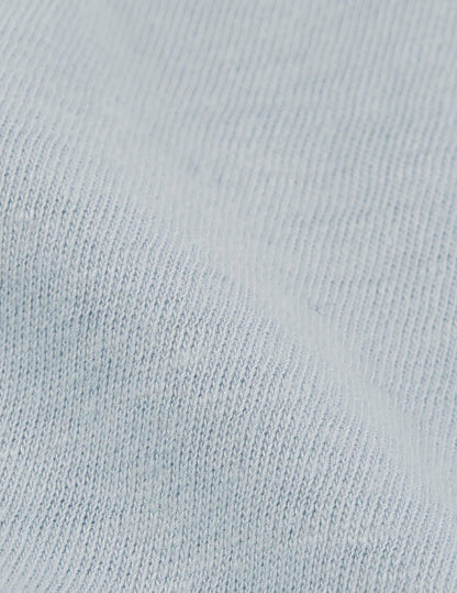 Blue cotton and linen Benny t-shirt