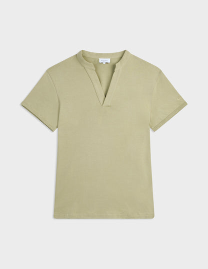 Green cotton Charly t-shirt