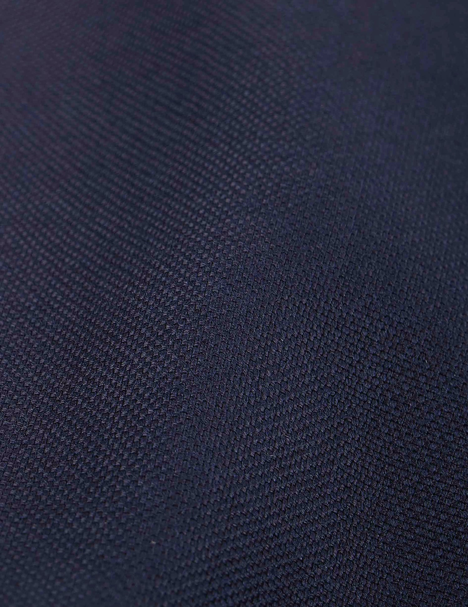 Gordon tailored jacket in navy blue wool-canvas