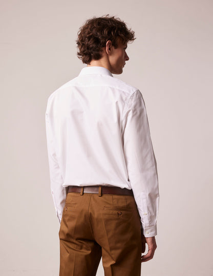 Amour shirt in white poplin