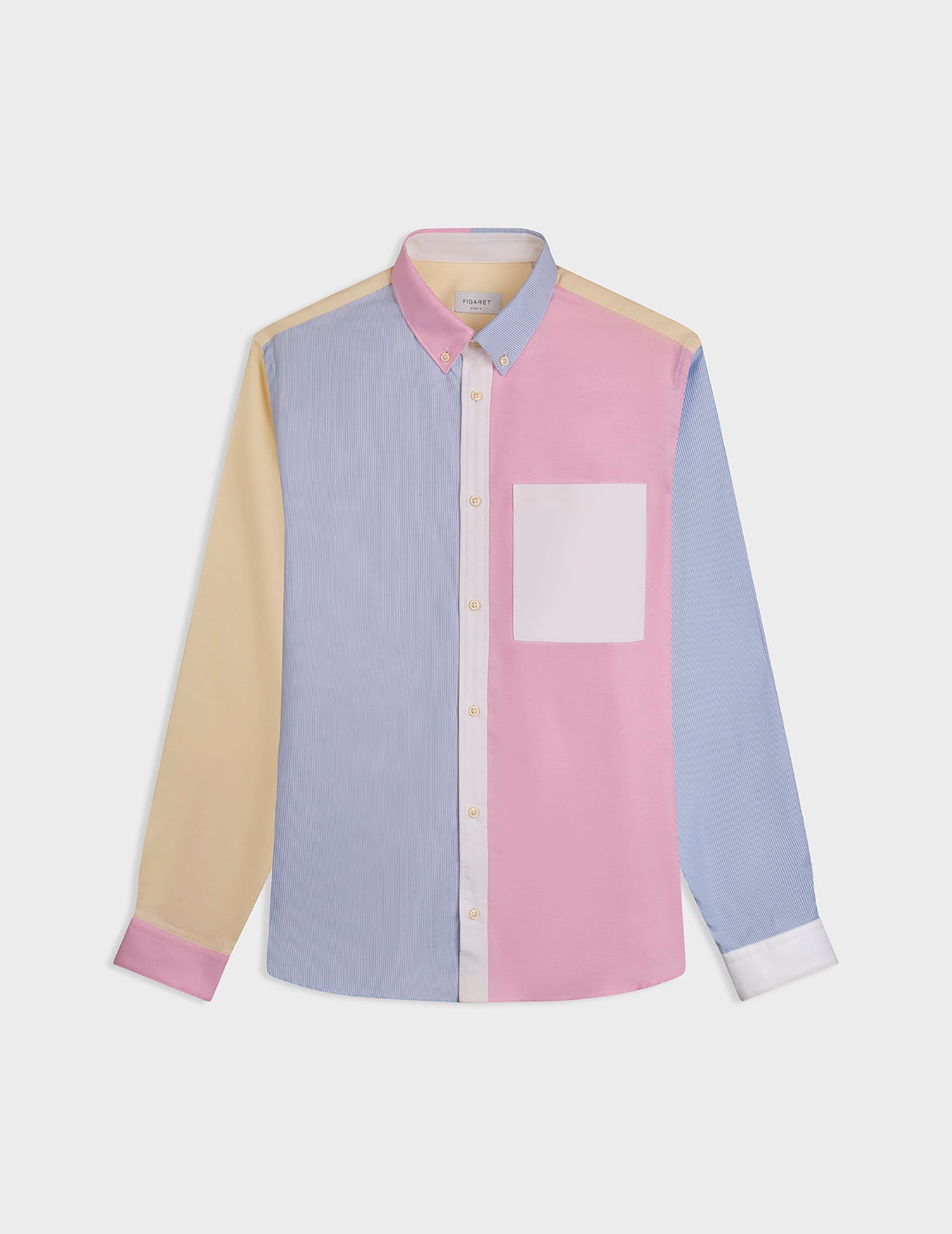 Pink William Fun shirt - Oxford - Américain Collar#2