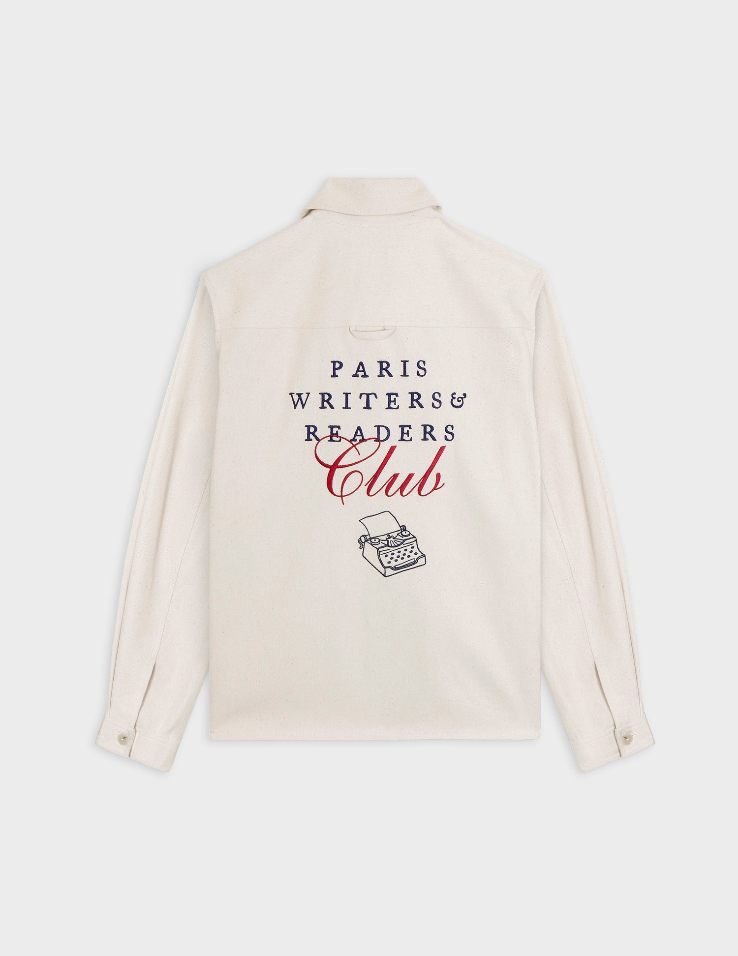 Messy Nessy embroidered cotton overshirt