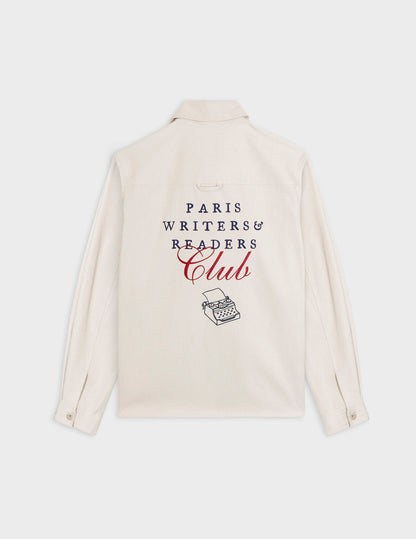 Messy Nessy embroidered cotton overshirt