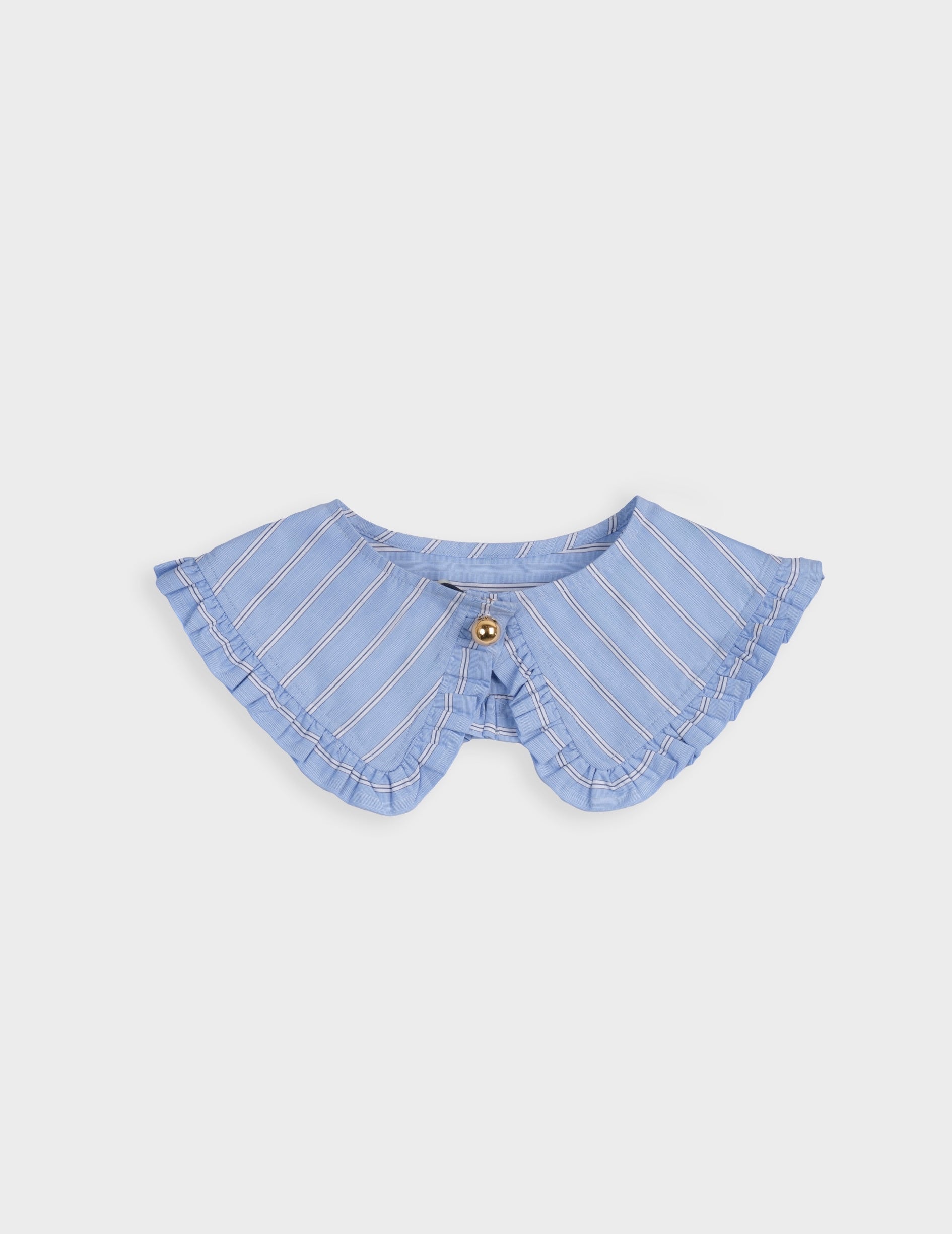 Mina blue removable collar