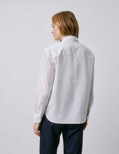 Ambre black striped shirt