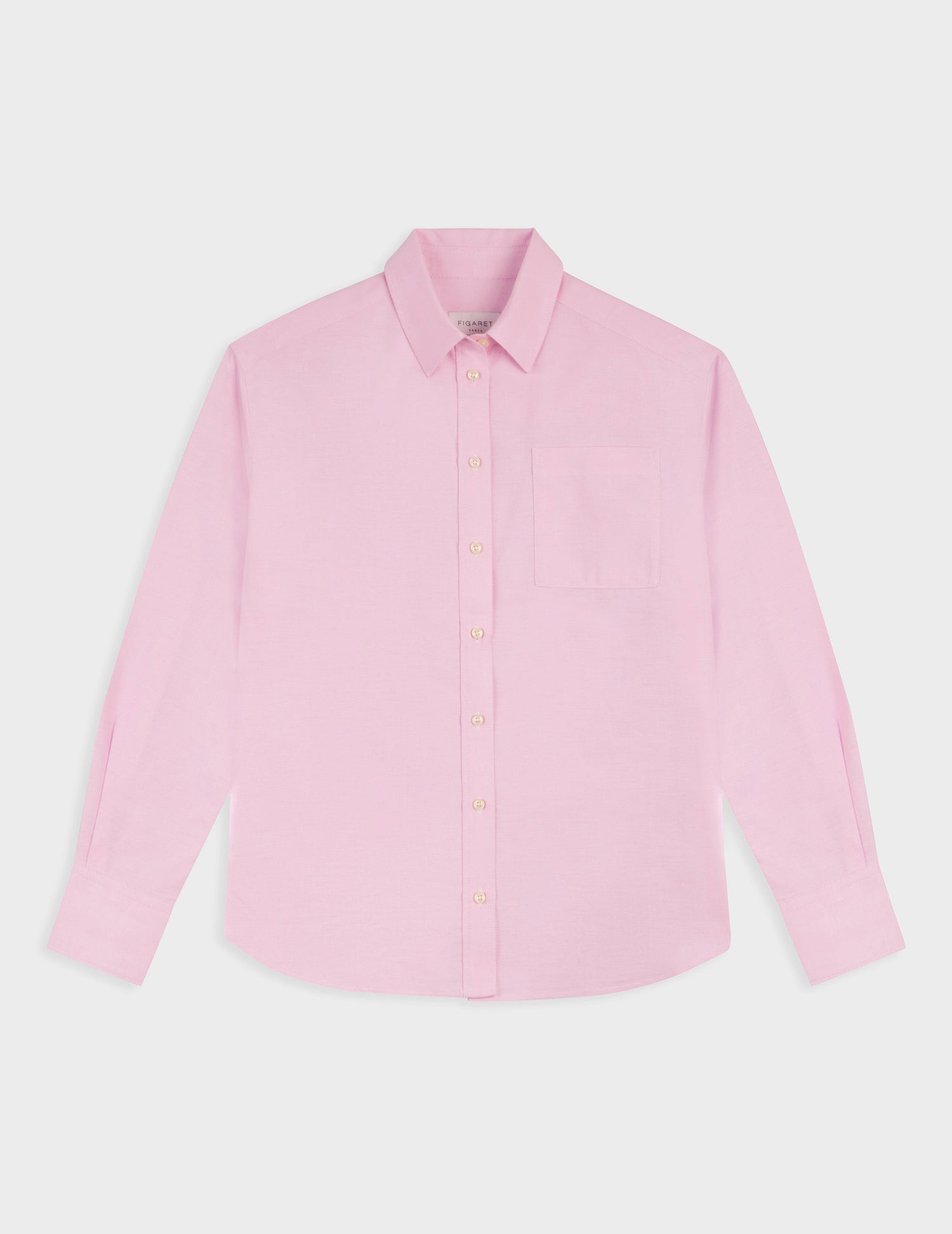 Charlotte pink shirt - Oxford - Shirt Collar#3