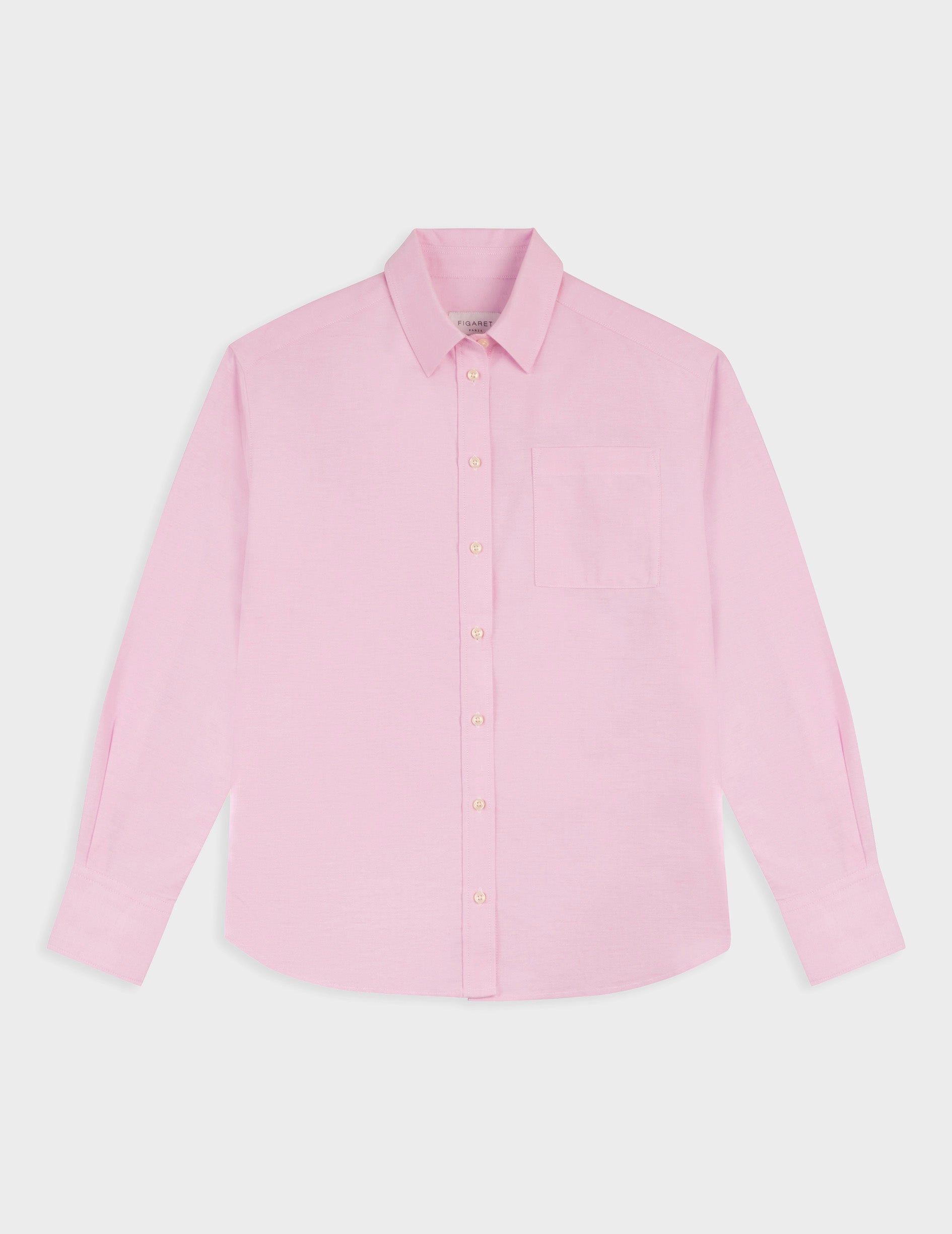 Charlotte pink shirt - Oxford - Shirt Collar