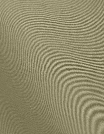 Delina khaki oversized shirt