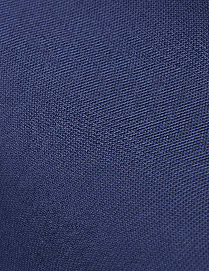 Ilena hidden button placket in navy lyocell shirt