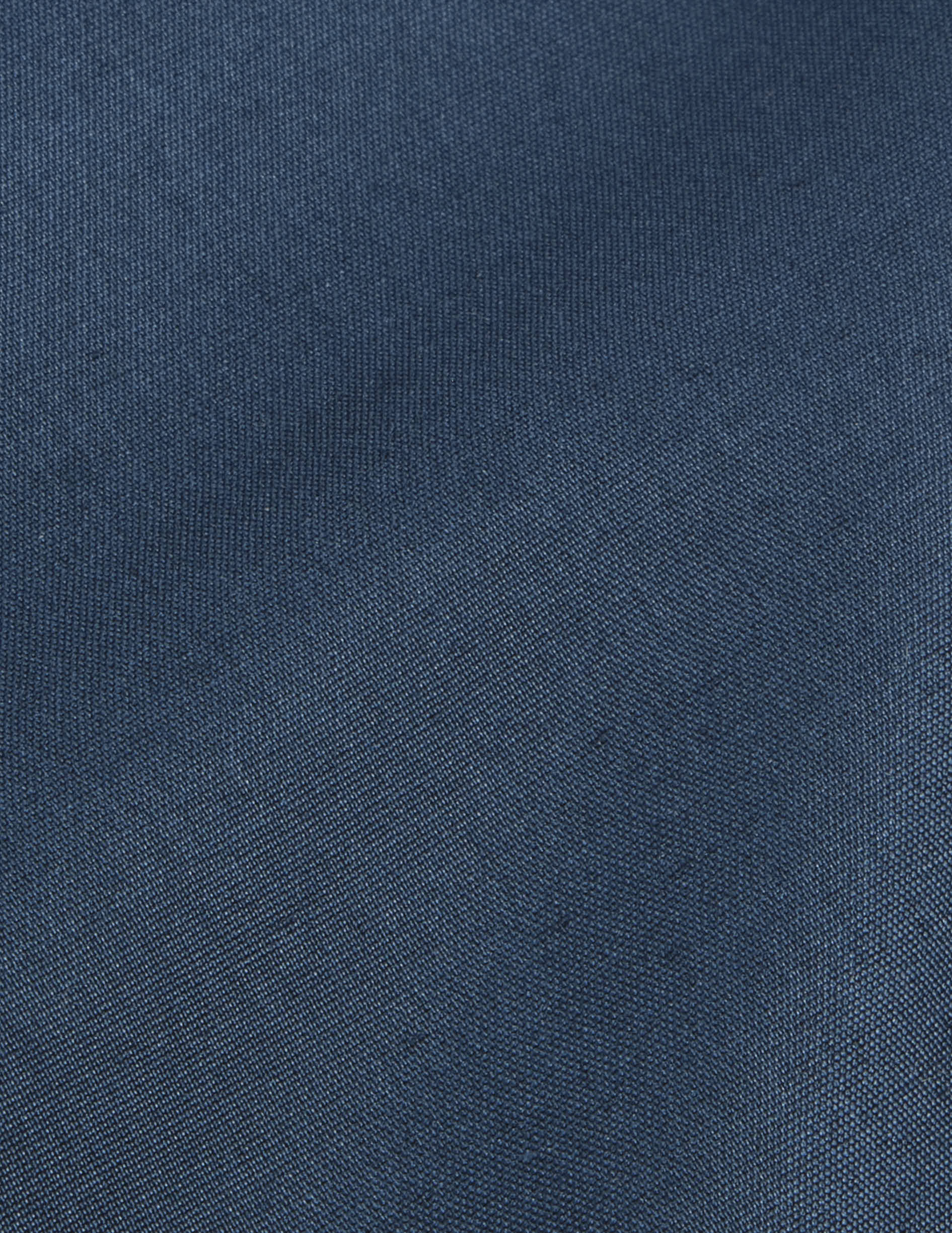 Innaée navy hidden button placket shirt - Soie - Right amount tip Collar