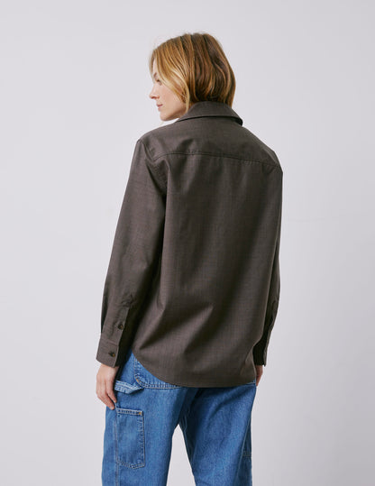 Léanna brown shirt